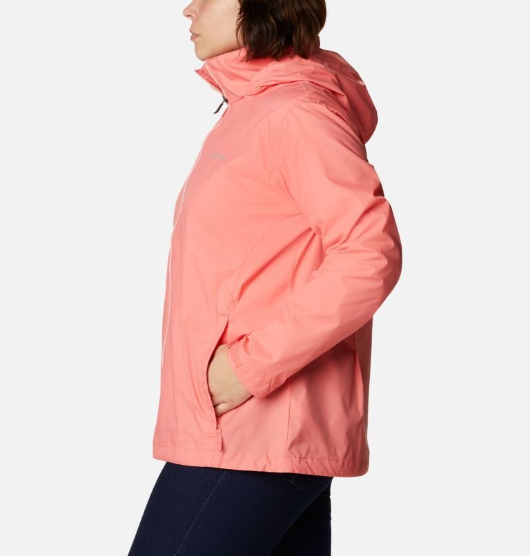 Women's Columbia Switchback III Jackets Coral | Plus Size CA-Q45C1